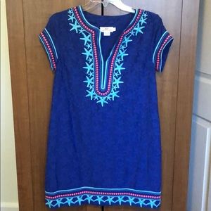 Vineyard Vines starfish shift dress